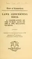 Cover image for Laws concerning dogs.