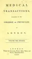 Cover image for Medical transactions