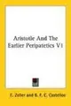 Cover image for Aristotle And The Earlier Peripatetics V1