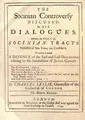 Cover image for The Socinian controversy discuss'd in six dialogues