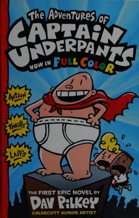 The Adventures of Captain Underpants cover