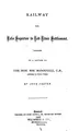 Cover image for Railway from Lake Superior to Red River Settlement