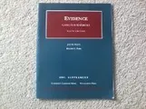Cover image for Evidence; Cases and Materials 2001 Supplement; 9th Edition-softcover