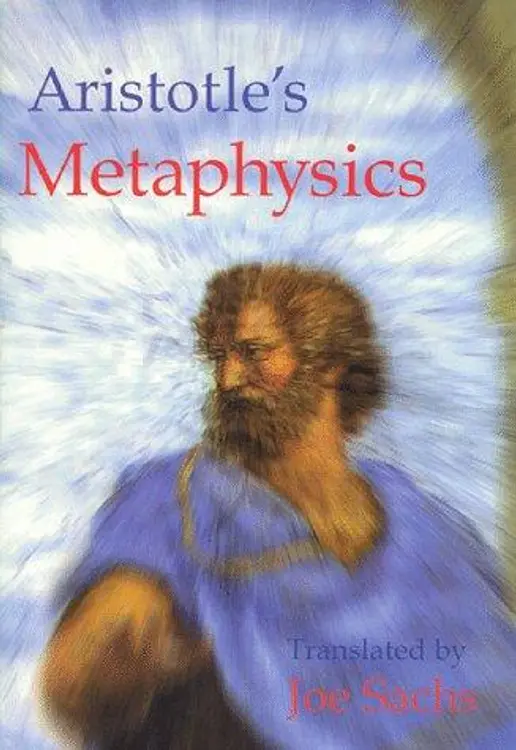 Aristotle's Metaphysics cover