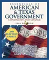 Cover image for Essentials of American and Texas Government