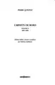 Cover image for Carnets de bord