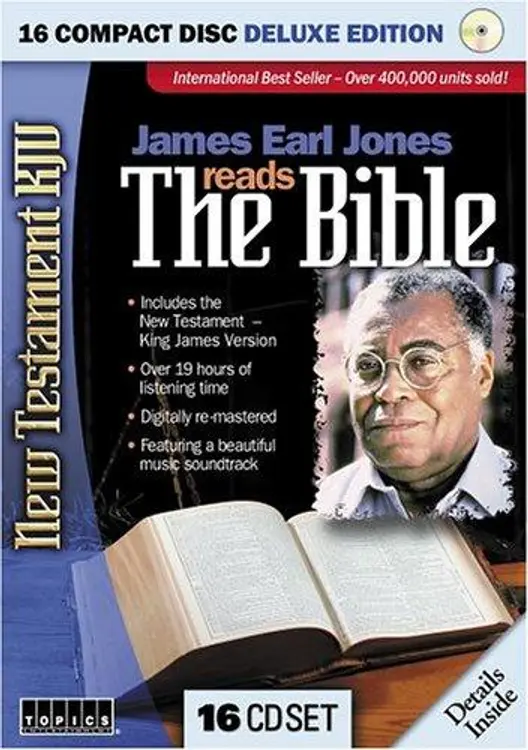 James Earl Jones Reads the Bible cover