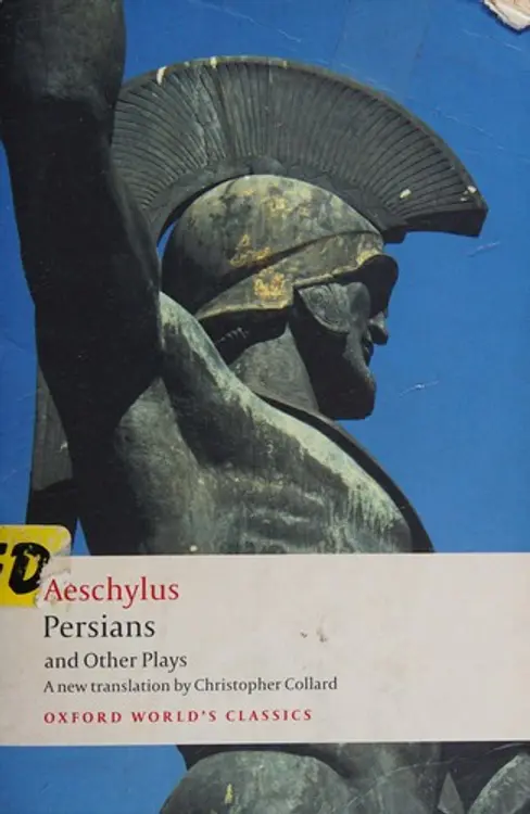 Persians and other plays cover
