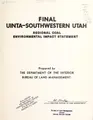 Cover image for Final Uinta-Southwestern Utah regional coal environmental impact statement