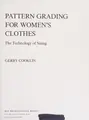 Cover image for Pattern grading for women's clothes