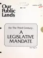 Cover image for Our public lands