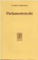 Cover image for Parlamentsrecht