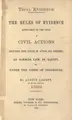 Cover image for Trial evidence