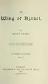 Cover image for The wing of Azrael