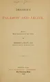 Cover image for Dryden's Palamon and Arcite