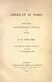 Cover image for The American in Paris.