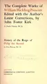 Cover image for History of the reign of Philip the Second