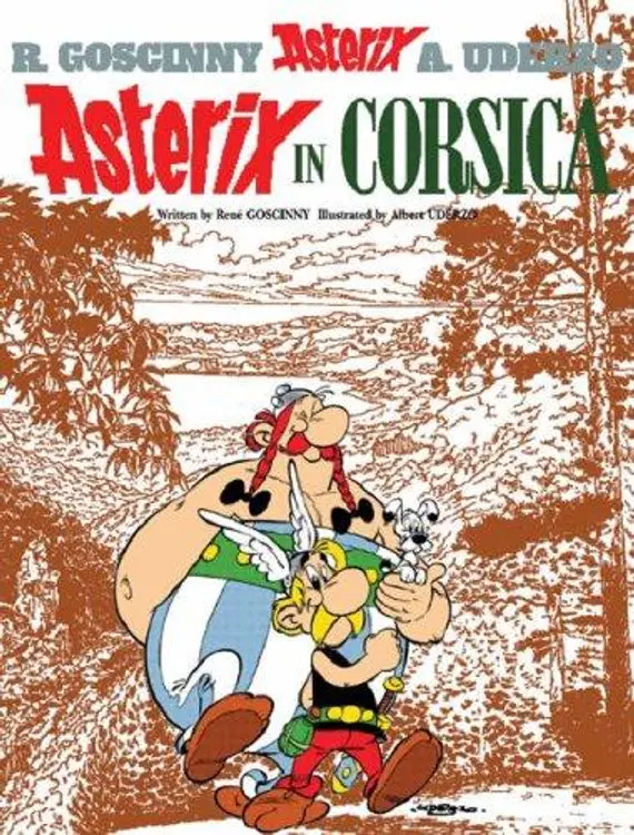 Asterix in Corsica (Asterix) cover