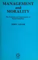 Cover image for Management and Morality