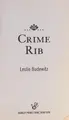 Cover image for Crime Rib