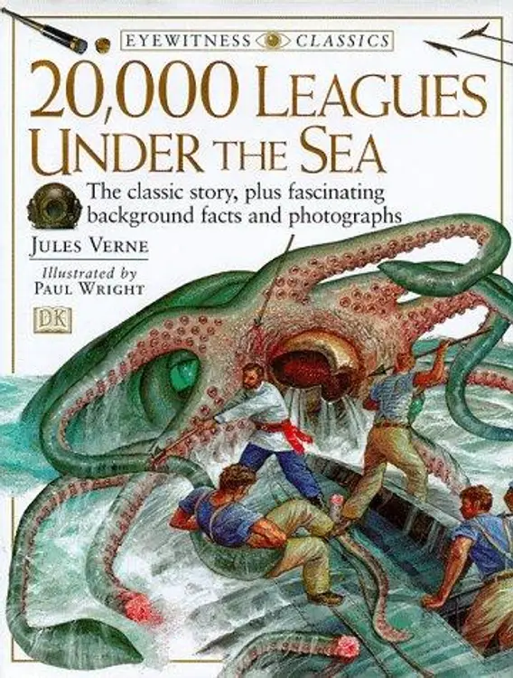 DK Classics: 20,000 Leagues Under the Sea cover