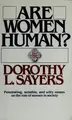 Cover image for Are women human?