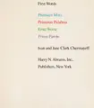 Cover image for First words =