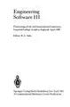 Cover image for Engineering Software III