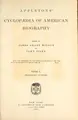 Cover image for Appletons' cyclopædia of American biography