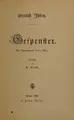 Cover image for Gespenster