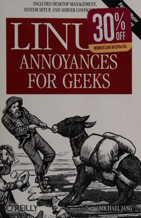 Linux annoyances for geeks cover