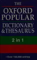 Cover image for The Oxford popular dictionary & thesaurus