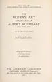 Cover image for The modern art collection of Albert Rothbart, New York City