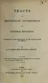 Cover image for Tracts on republican government and national education