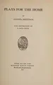 Cover image for Plays for the home