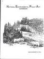 Cover image for National Environmental Policy Act handbook