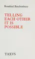 Cover image for Telling Each Other It Is Possible