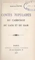 Cover image for Contes populaires du Cambodge, du Laos et du Siam.
