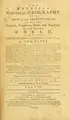 Cover image for The American universal geography, or, A view of the present state of all the empires, kingdoms, states, and republics in the known world, and of the United States of America in particular