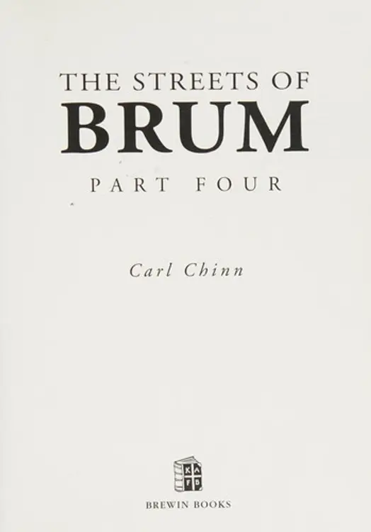 The streets of Brum cover