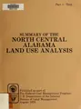 Cover image for Summary of the North Central Alabama land use analysis