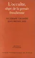 Cover image for L' occulte, objet de la pensée freudienne