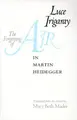 Cover image for The Forgetting of Air in Martin Heidegger (Constructs Series)