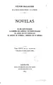 Cover image for Novelas