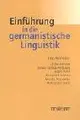 Cover image for Einführung in die germanistische Linguistik.
