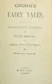 Cover image for Grimm's fairy tales