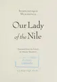 Cover image for Our Lady of the Nile