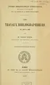Cover image for Les Travaux bibliographiques de 1878 à 1888