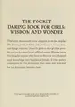 Cover image for Pocket Daring Book for Girls