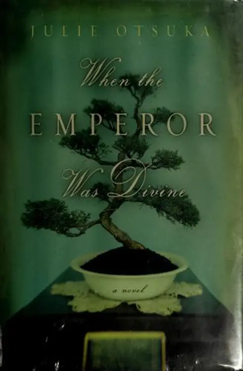 When the emperor was divine: a novel cover